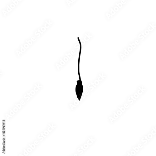 Halloween Broom Silhouette