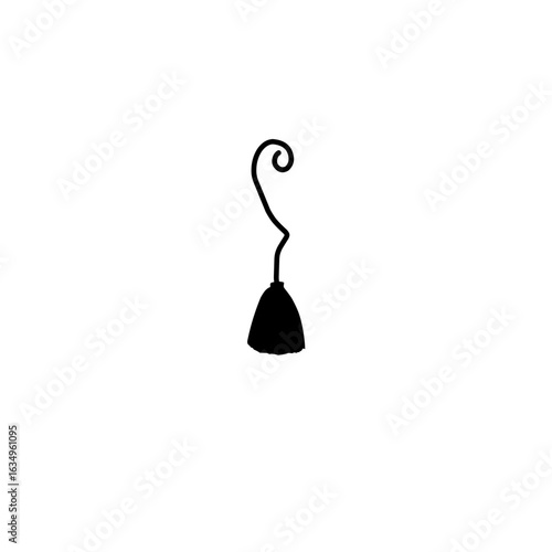 Halloween Broom Silhouette
