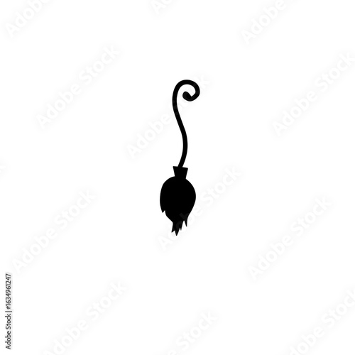 Halloween Broom Silhouette