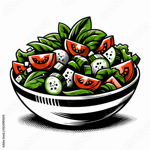 Fattoush salad