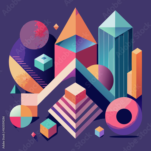 Abstract Forms, Geometric Patterns & Rich Textures for Creative Exploration