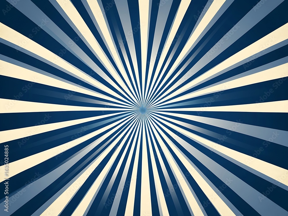 Fototapeta premium blue sunburst background