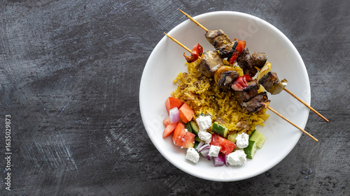 Plate of Mediterranean Beef...