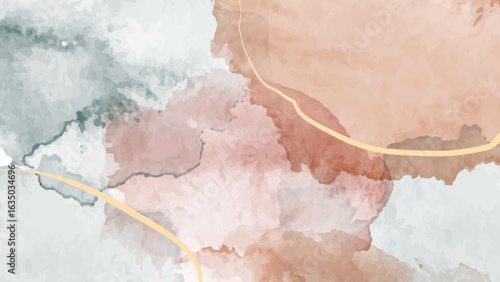 Elegant watercolor blend background