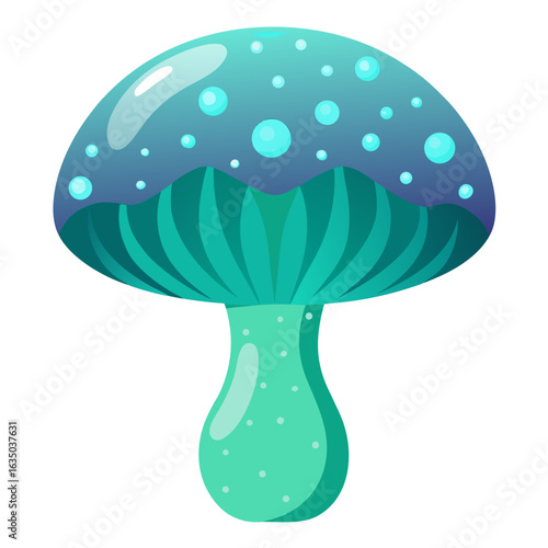 vector illustration of mushroom