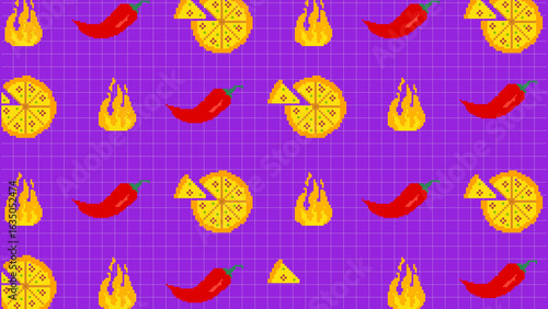 Soda fizzy drink icons yellow retro food