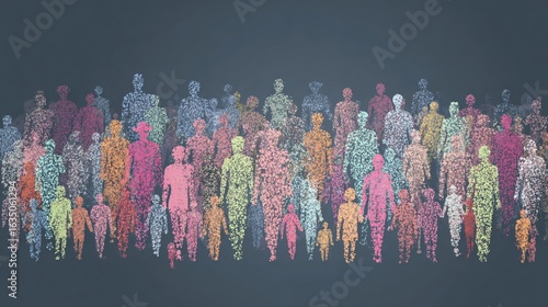 Utilizing Image for Exploring Demographic Shifts and Evolving Populations