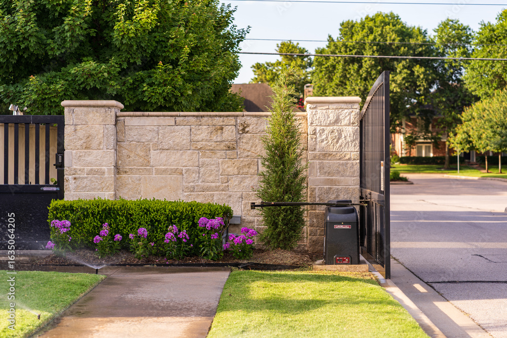 Fototapeta premium Lawn and Garden