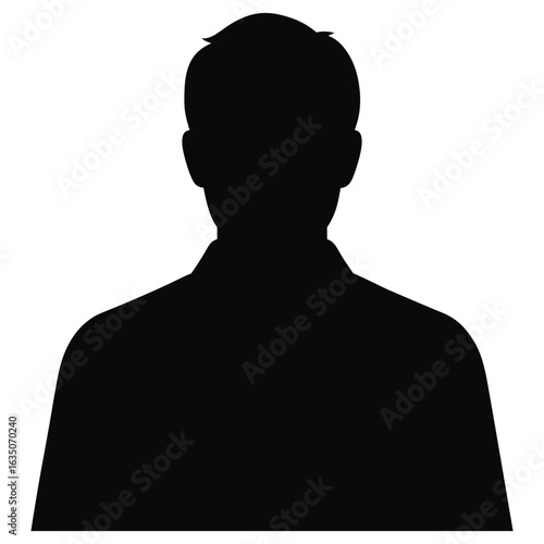 Muscular bodybuilder man in silhouette