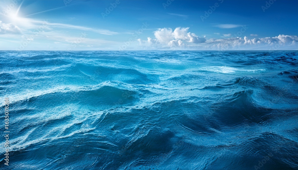 Fototapeta premium blue water background