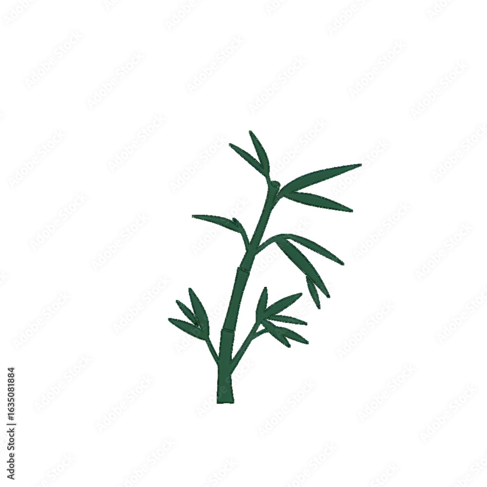 Fototapeta premium Elegant Bamboo, Botanical Design