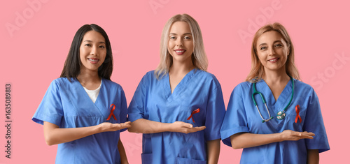Professional team of doctor...