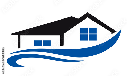 house sign icon for rent or sale