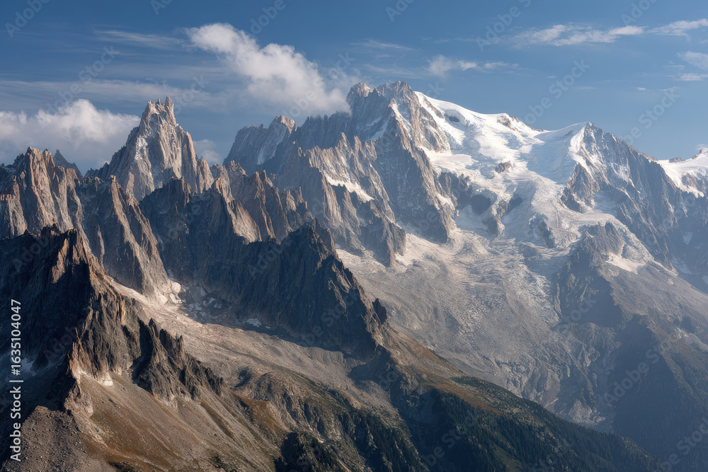 Obraz premium explore breathtaking beauty of top mountains around world where stunning landscapes unfold
