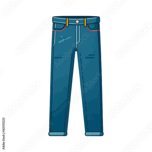 
jeans illustration design