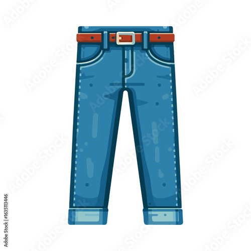 
jeans illustration design