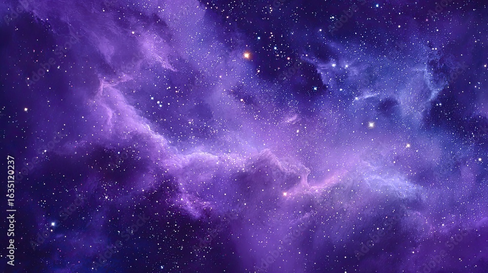 Fototapeta premium Deep space nebulae with vibrant colors