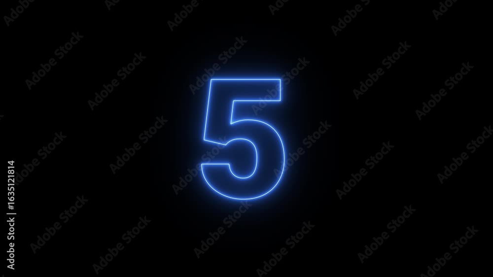 10 Seconds Countdown Neon blue Light Animation in 4K. Neon countdown timer from 10 to 0 seconds on Black Background. 10 Seconds Countdown Neon blue Light Animation in 4K. Neon countdown timer from 10 to 0 seconds on Black Background.