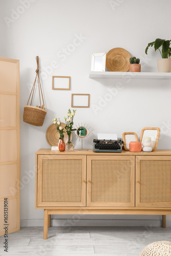 Interior of living room wit...
