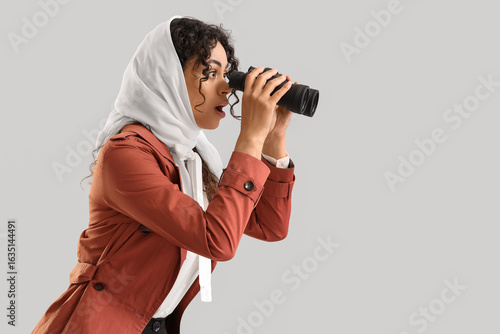 Female African-American spy...