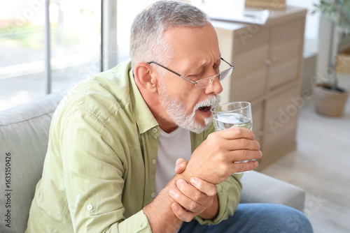 Senior man suffering from P...