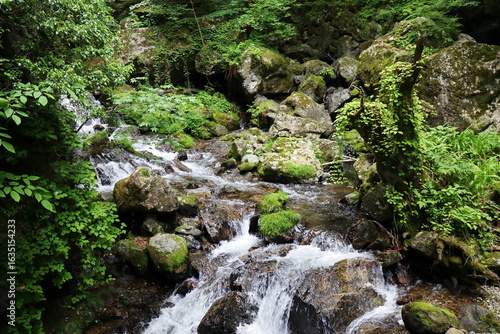岡山県真庭市　神庭の滝自然公園
