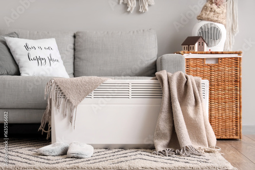 Modern convector heater wit...