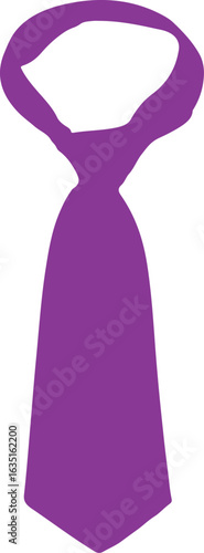 Purple necktie purple tie neckwear