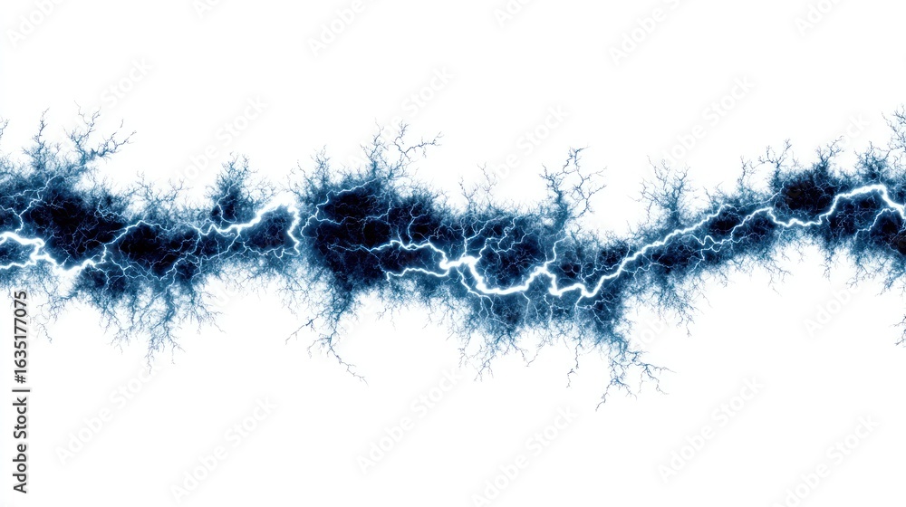 Fototapeta premium Electric lightning abstract background