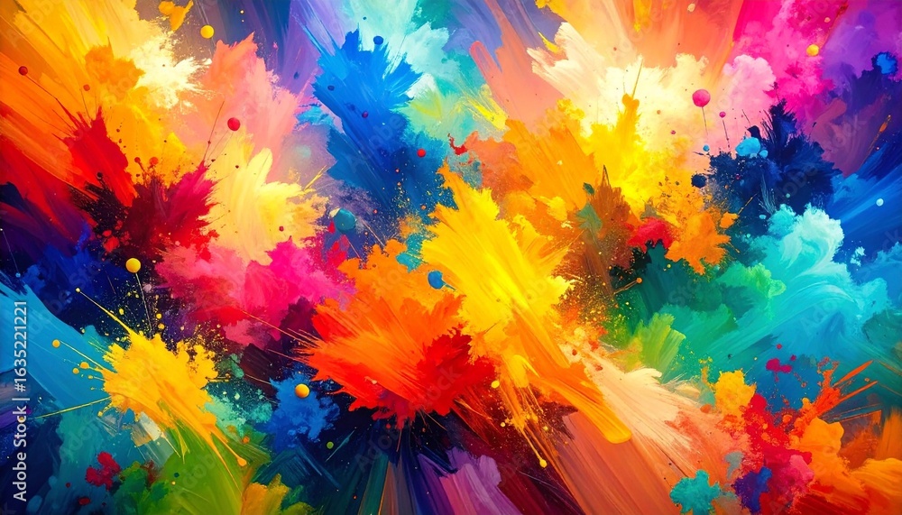 Fototapeta premium abstract splatter paint texture