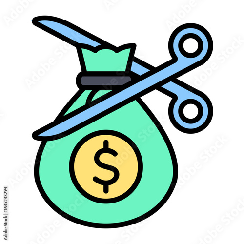Cost Reduction Icon