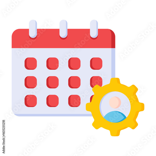 Resource Scheduling Icon