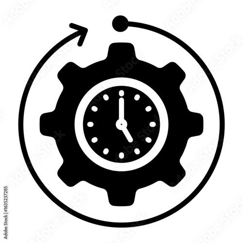 Efficiency Ratio Icon