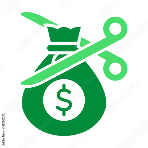 Cost Reduction Icon