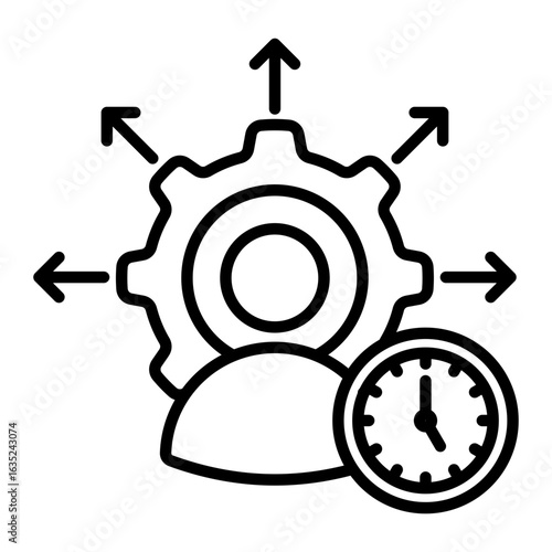 Capacity Planning Icon
