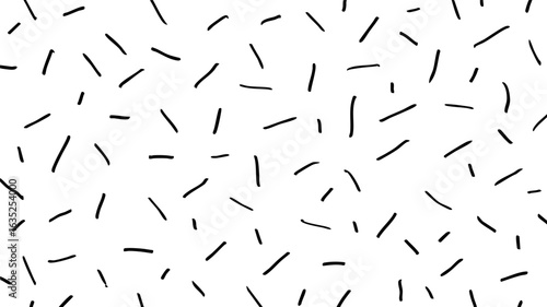 chaotic dash doodle pattern background