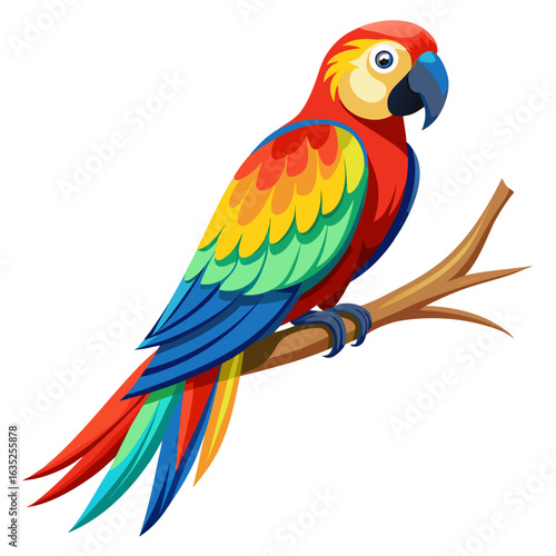 blue and yellow macaw ara