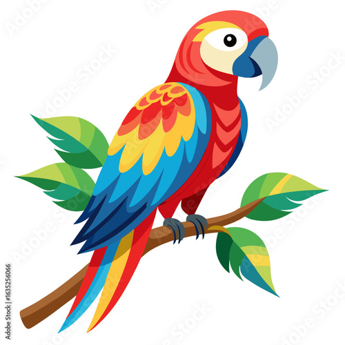 blue and yellow macaw ara
