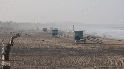 Morning Along Santa Monica Beach