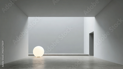 ai presents designer with color palette symbolizing creativity in minimalist photograph