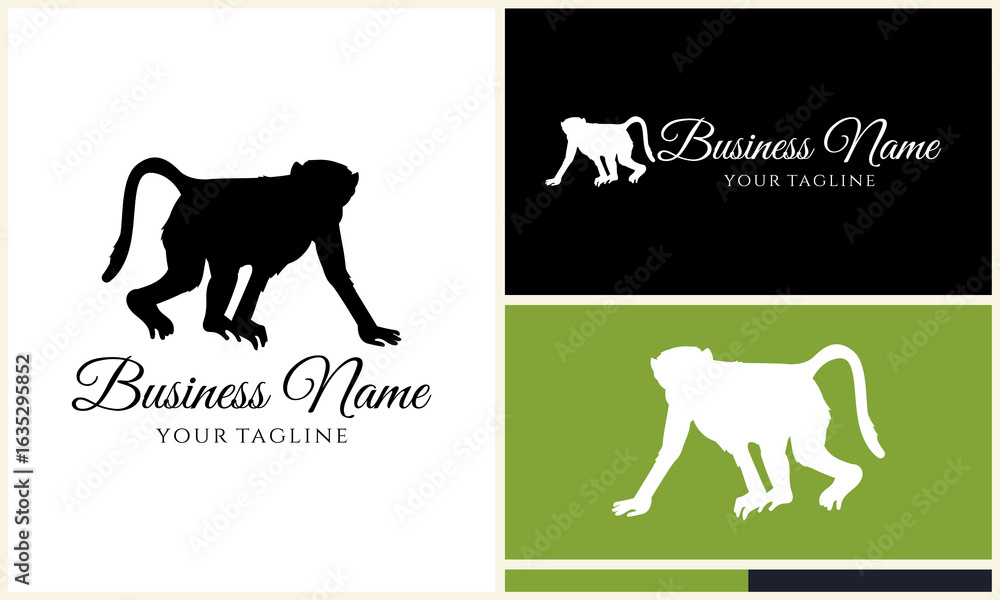 Obraz premium Monkey Logo Designs.