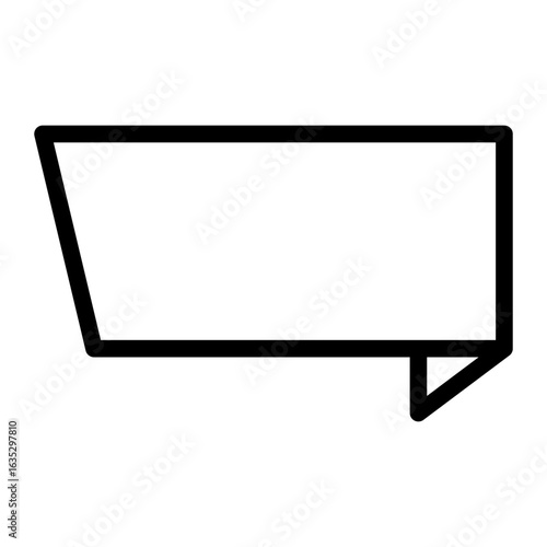 Ribbons line icon