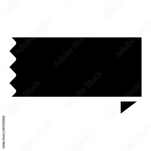 Stickers glyph icon