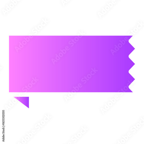 Stickers gradient icon