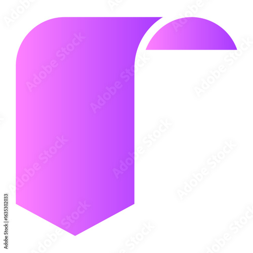 Sticker gradient icon