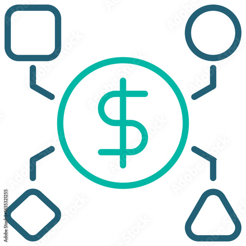 Liability Outline Blue Icon