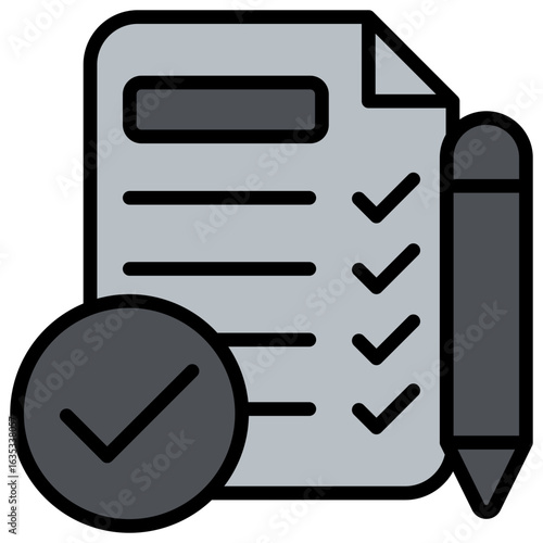 Conditions Grey Icon Editable Stroke