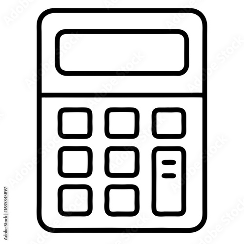 calculator icon vector illustration