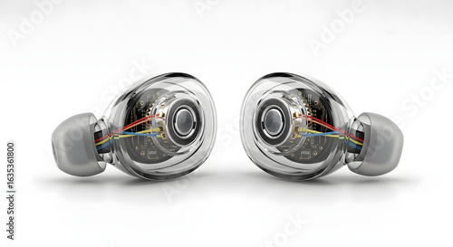 Stylish Pair of Modern TWS Earbuds