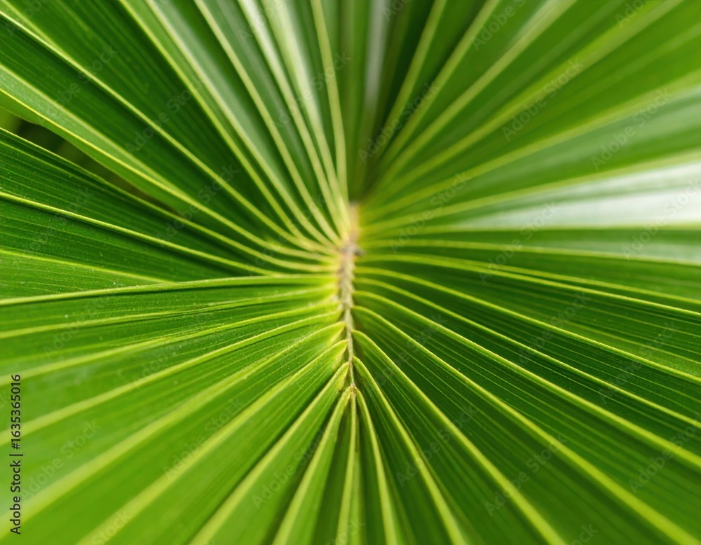 Fototapeta premium close up of palm tree leaf.